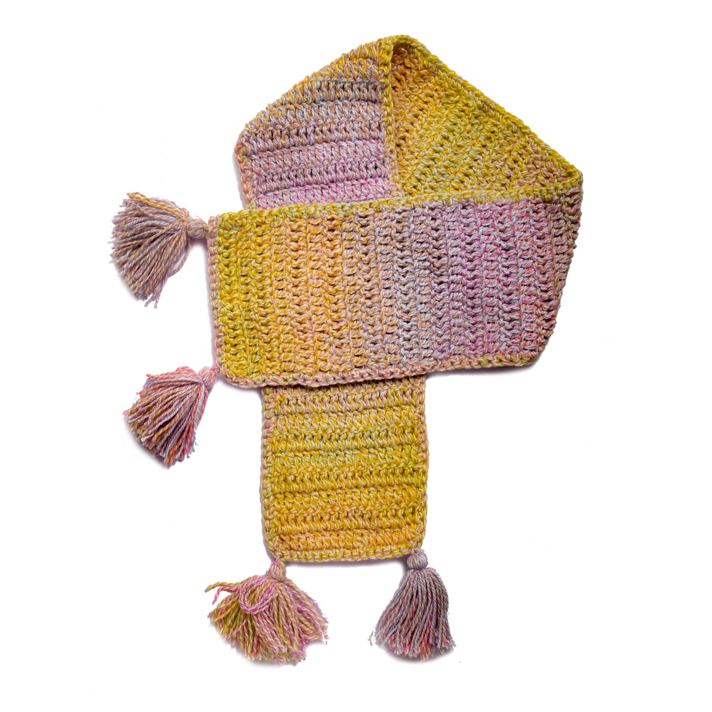 Baby Pink Daisy Scarf