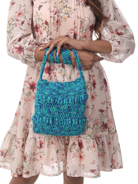 Cerulean Multi Colour Crossbody Bag Happy Cultures