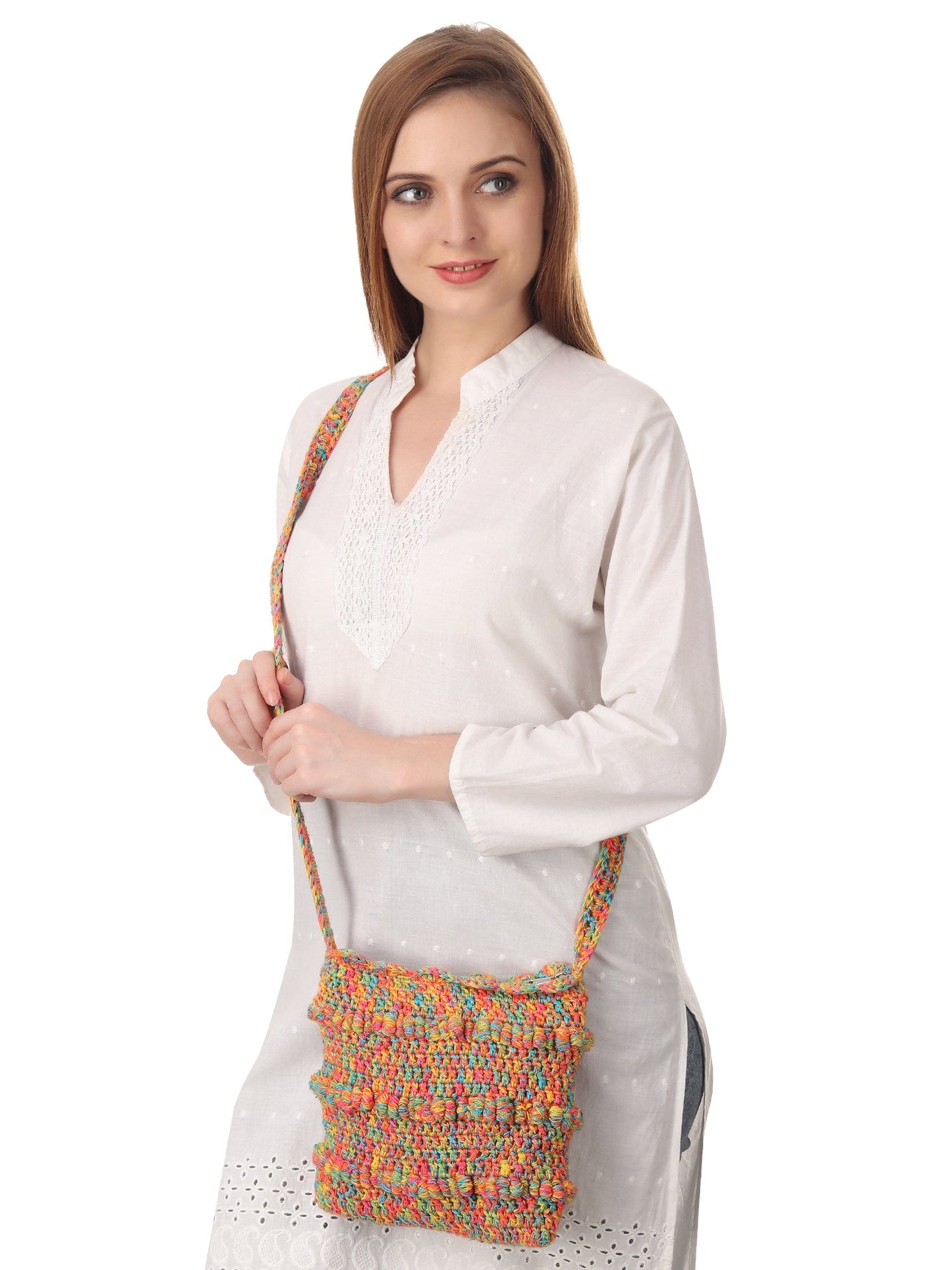 Coral Multi Crossbody Bag Happy Cultures