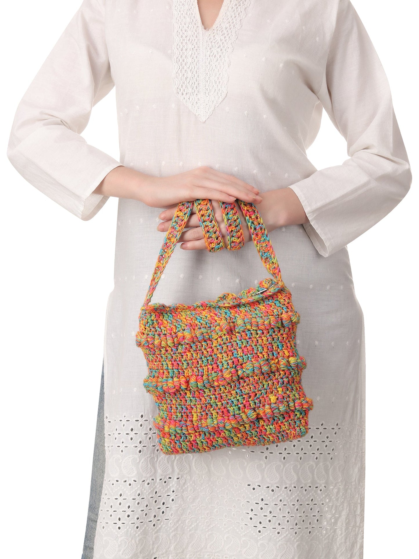 Coral Multi Crossbody Bag Happy Cultures