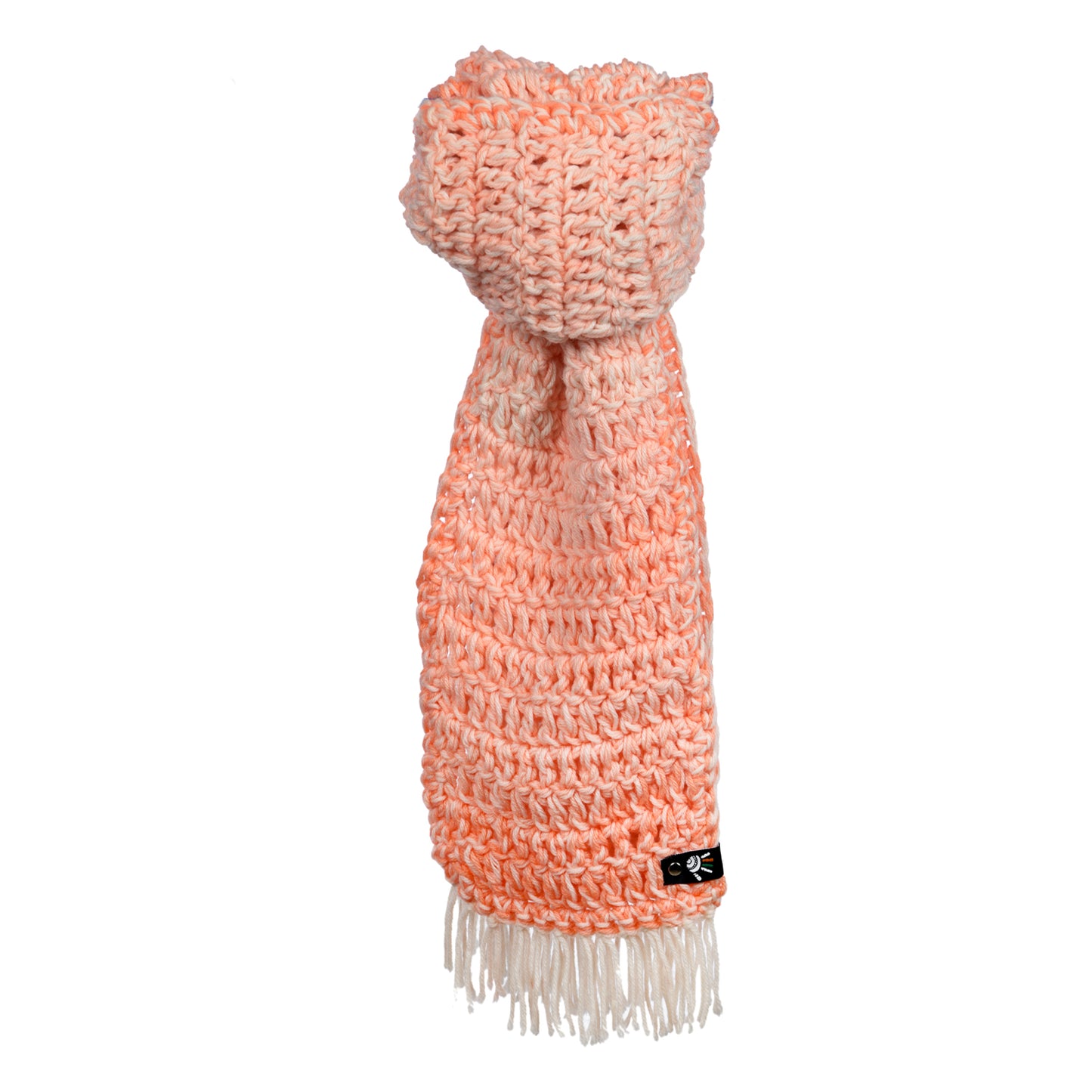 Delicate Peach Scarf