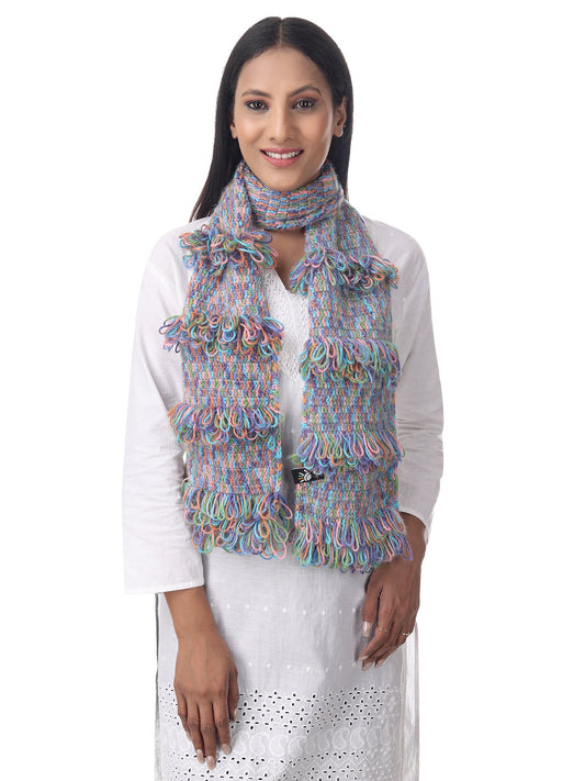 Dreamy Unicorn Frilled Scarf Happy Cultures