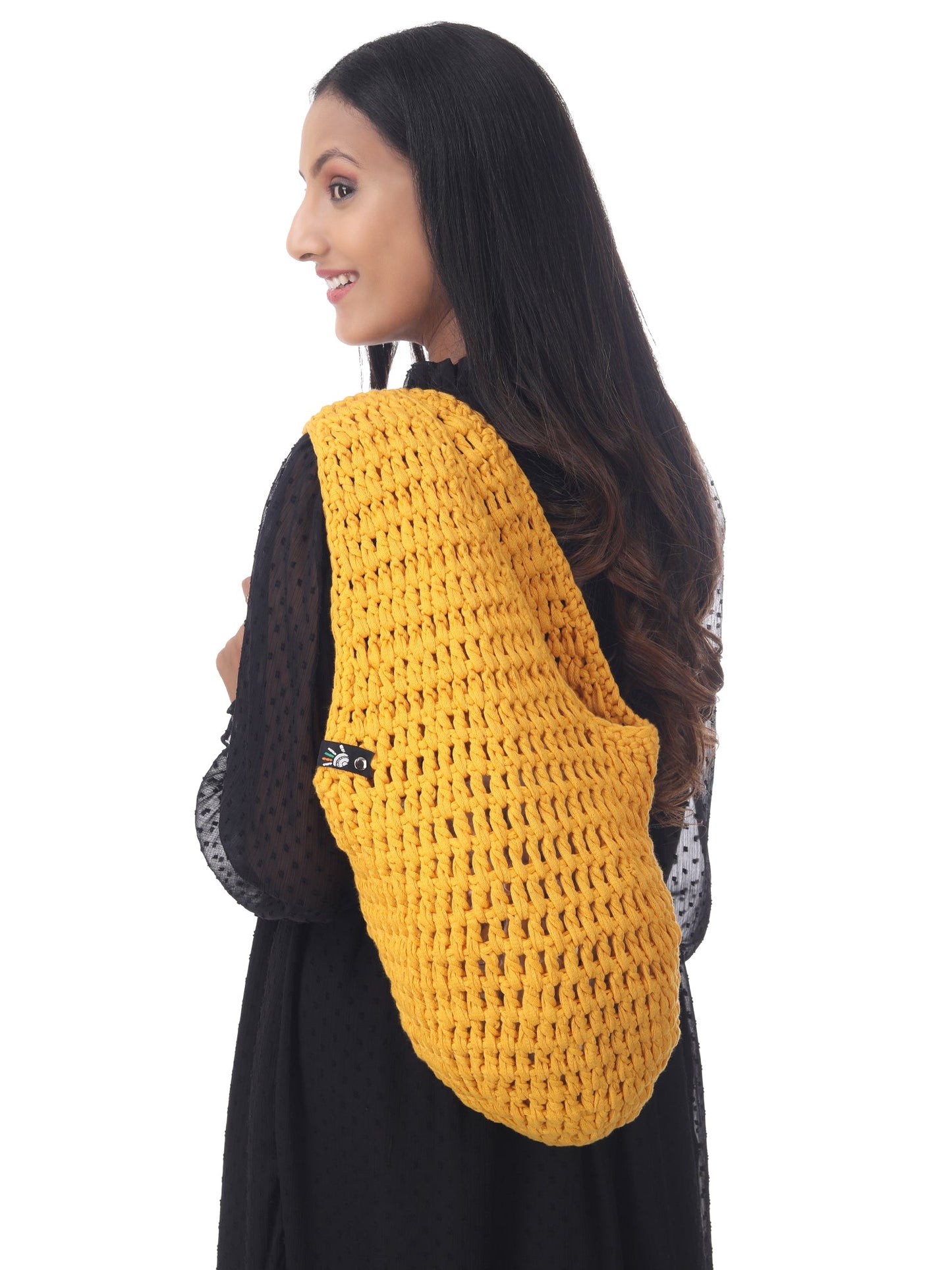 Golden Crochet Beach Tote Happy Cultures