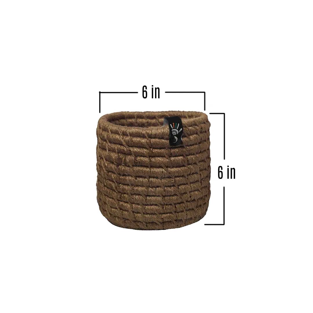 Living Jute Plant Holder Happy Cultures