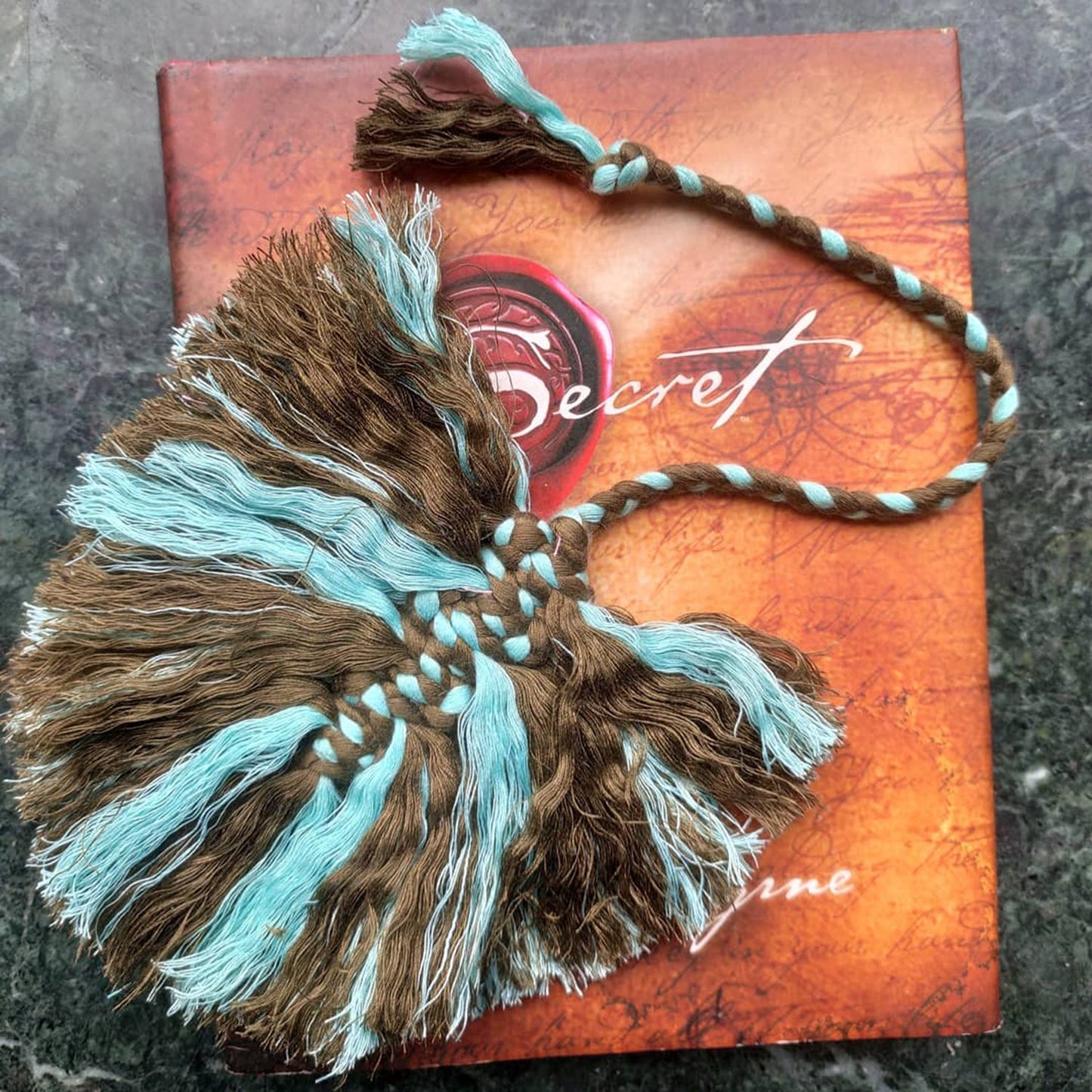 Teal Bliss Bookmark Happy Cultures