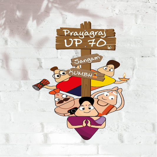 UP70 Round Neck T-Shirt Happy Cultures