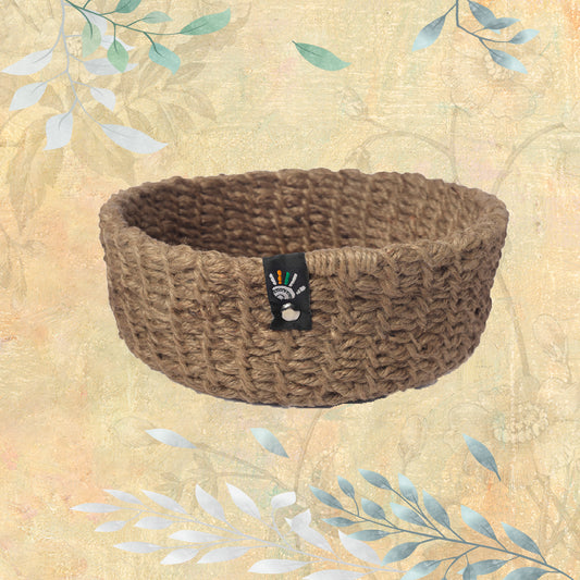 Happy Cultures 'Basic' Jute Braided Basket