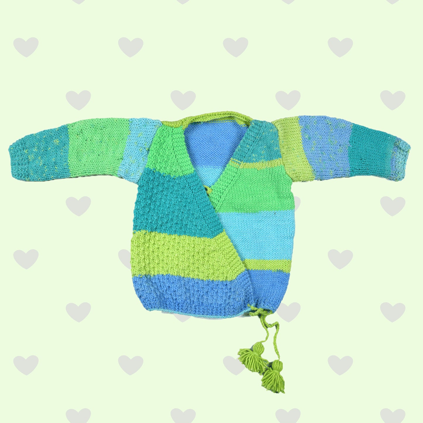Multicolour Kimono Sweater - Happy Cultures
