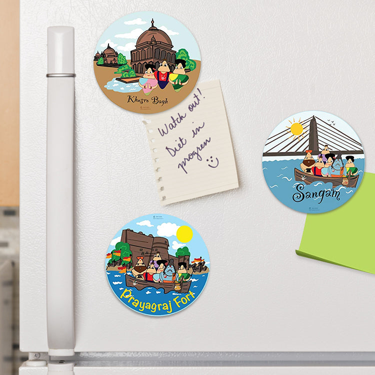 Fridge Magnet Happy Cultures