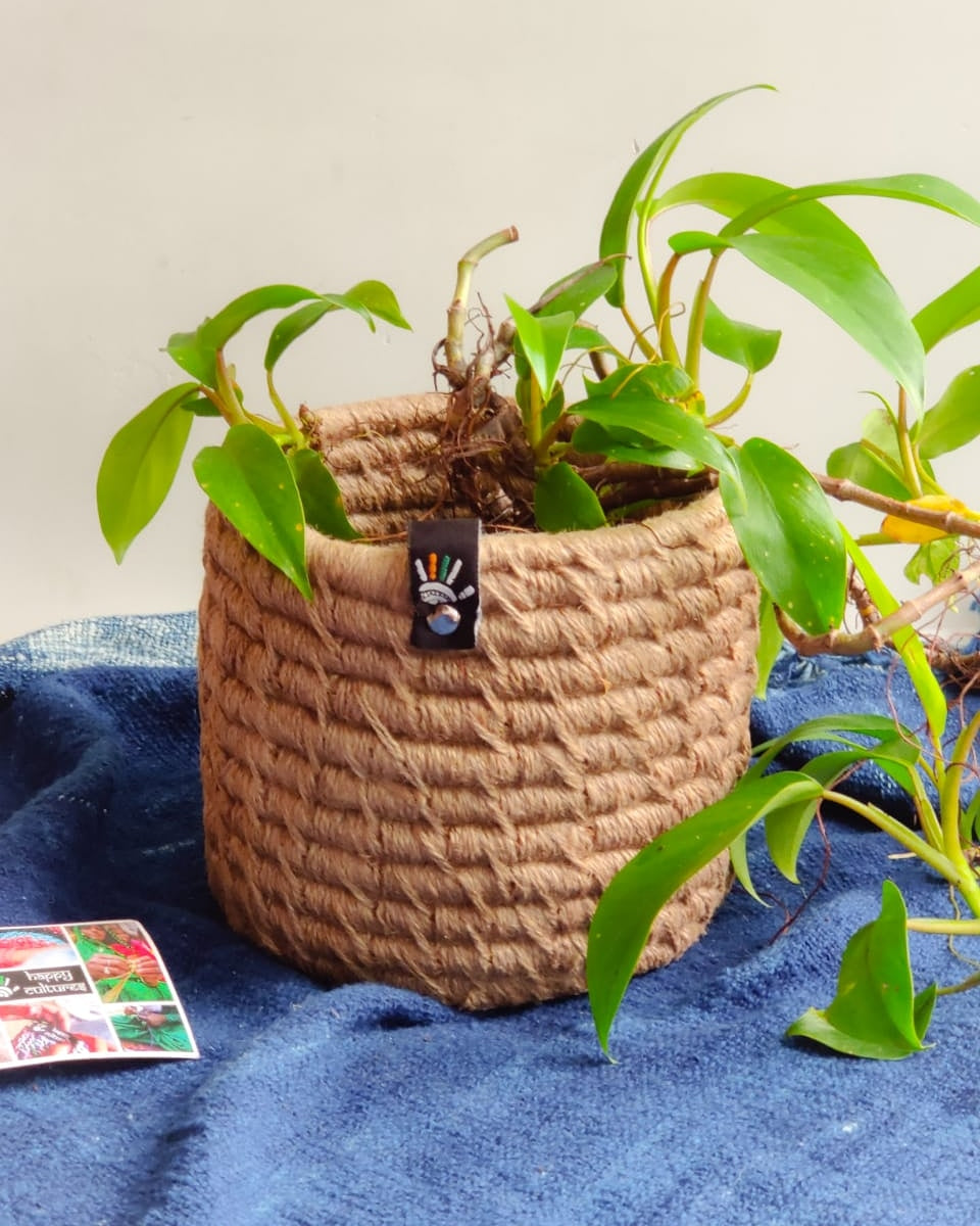 Jute Plant Holder Happy Cultures