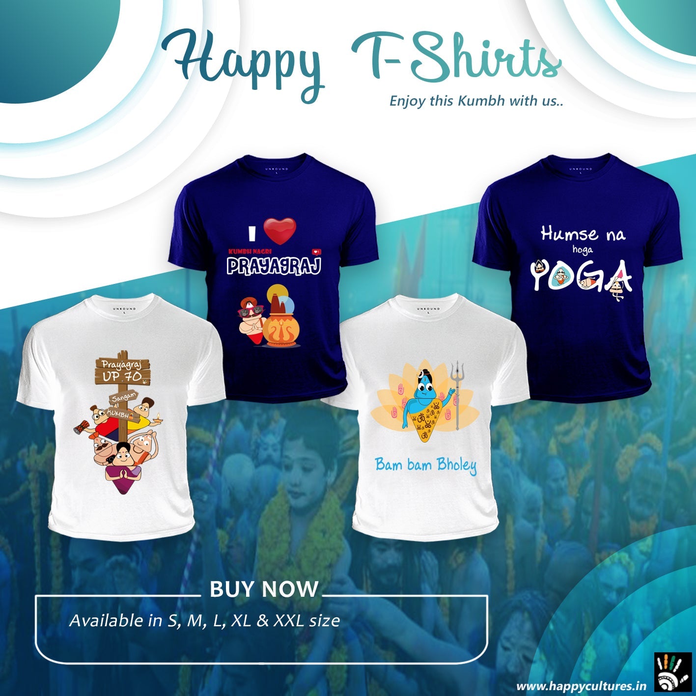 T-Shirt Happy Cultures