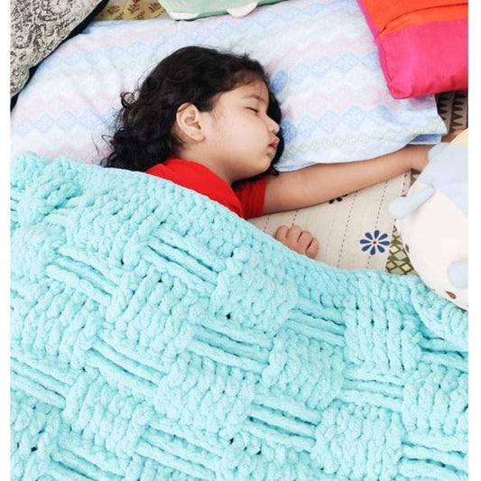 Aqua Baby Blanket Baby & Toddler BABY BLANKET 2999 Happy Cultures