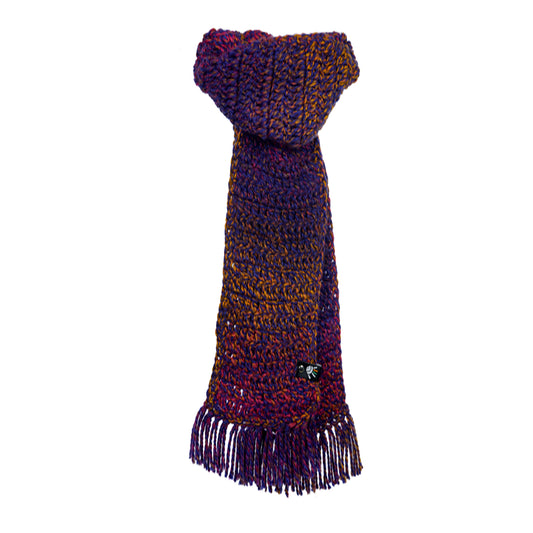 Royal Blend Crochet Scarf