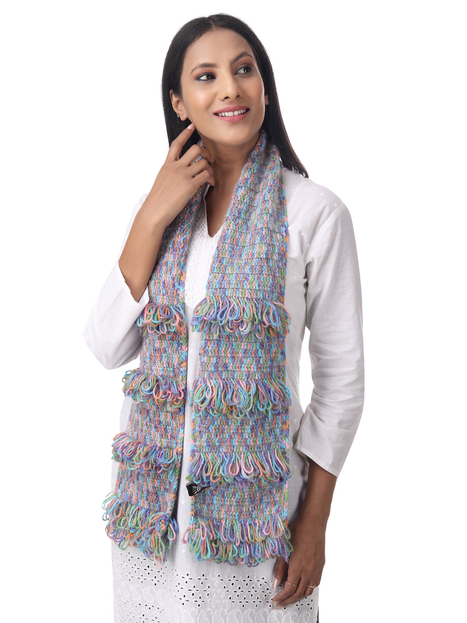 Dreamy Unicorn Frilled Scarf Happy Cultures