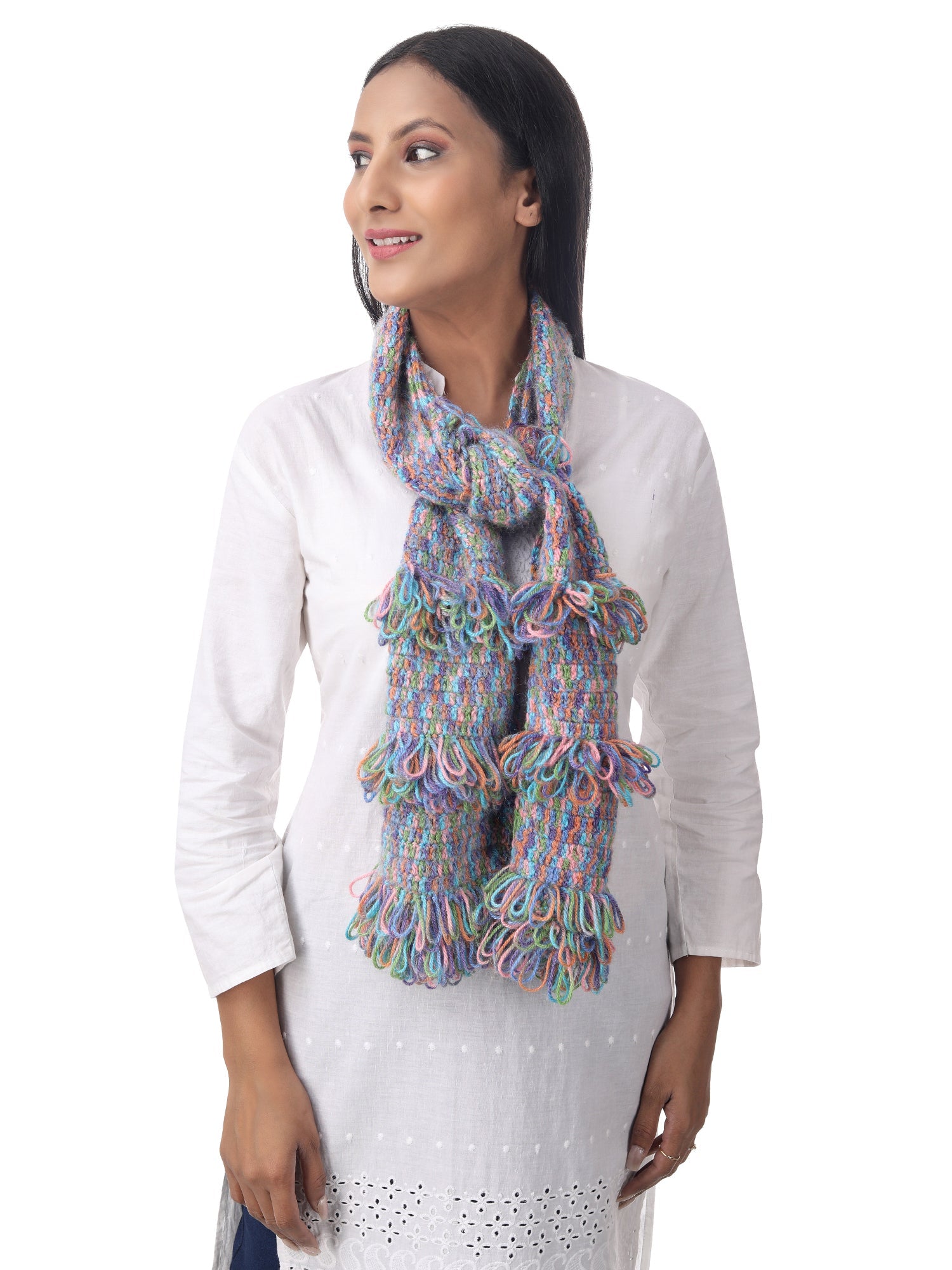 Dreamy Unicorn Frilled Scarf Happy Cultures