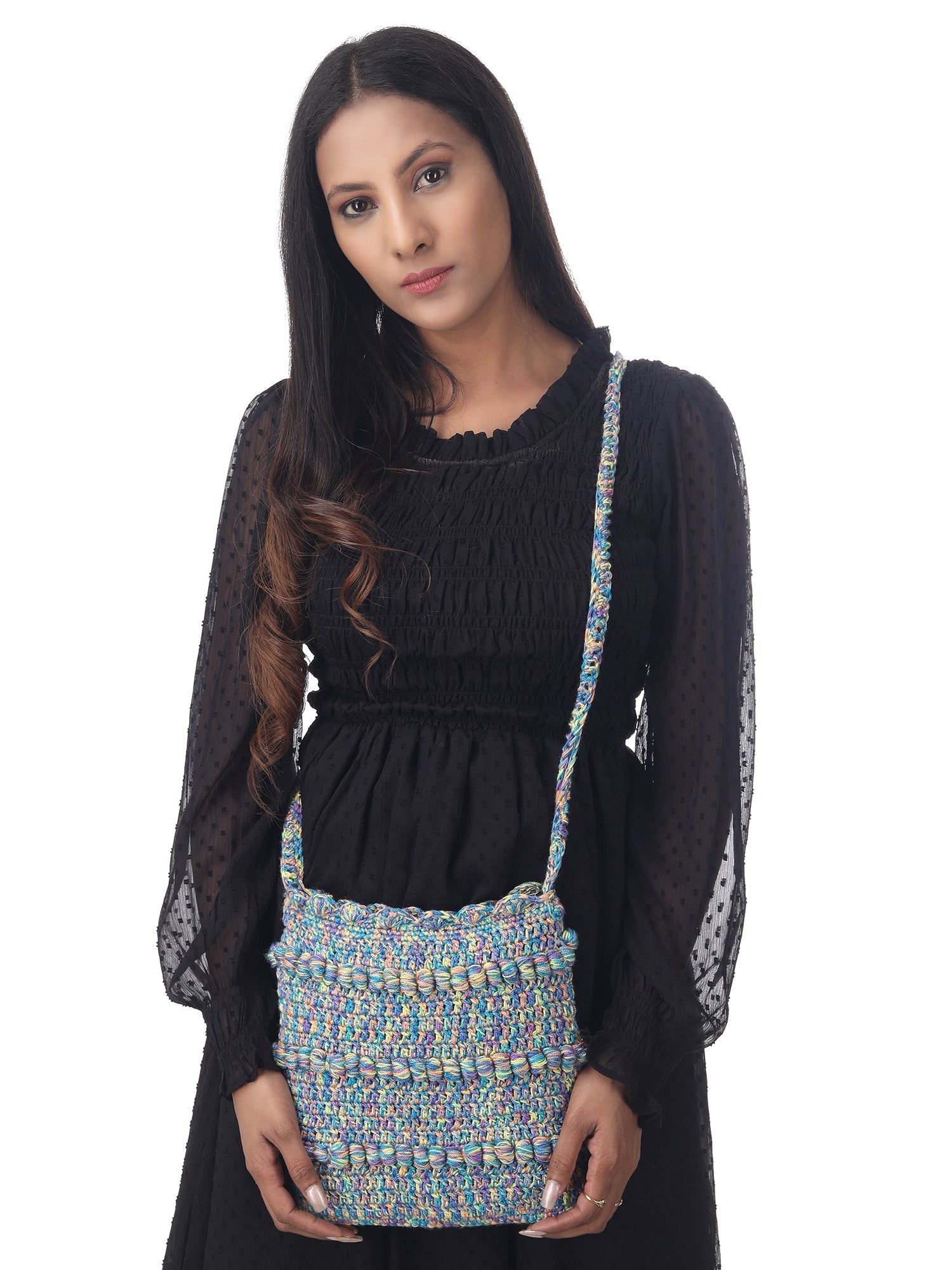 Floral Multi Crossbody Bag Happy Cultures
