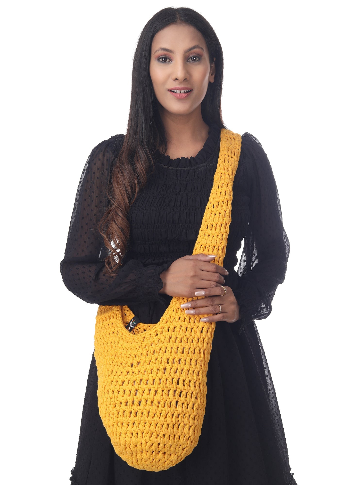 Golden Crochet Beach Tote Happy Cultures
