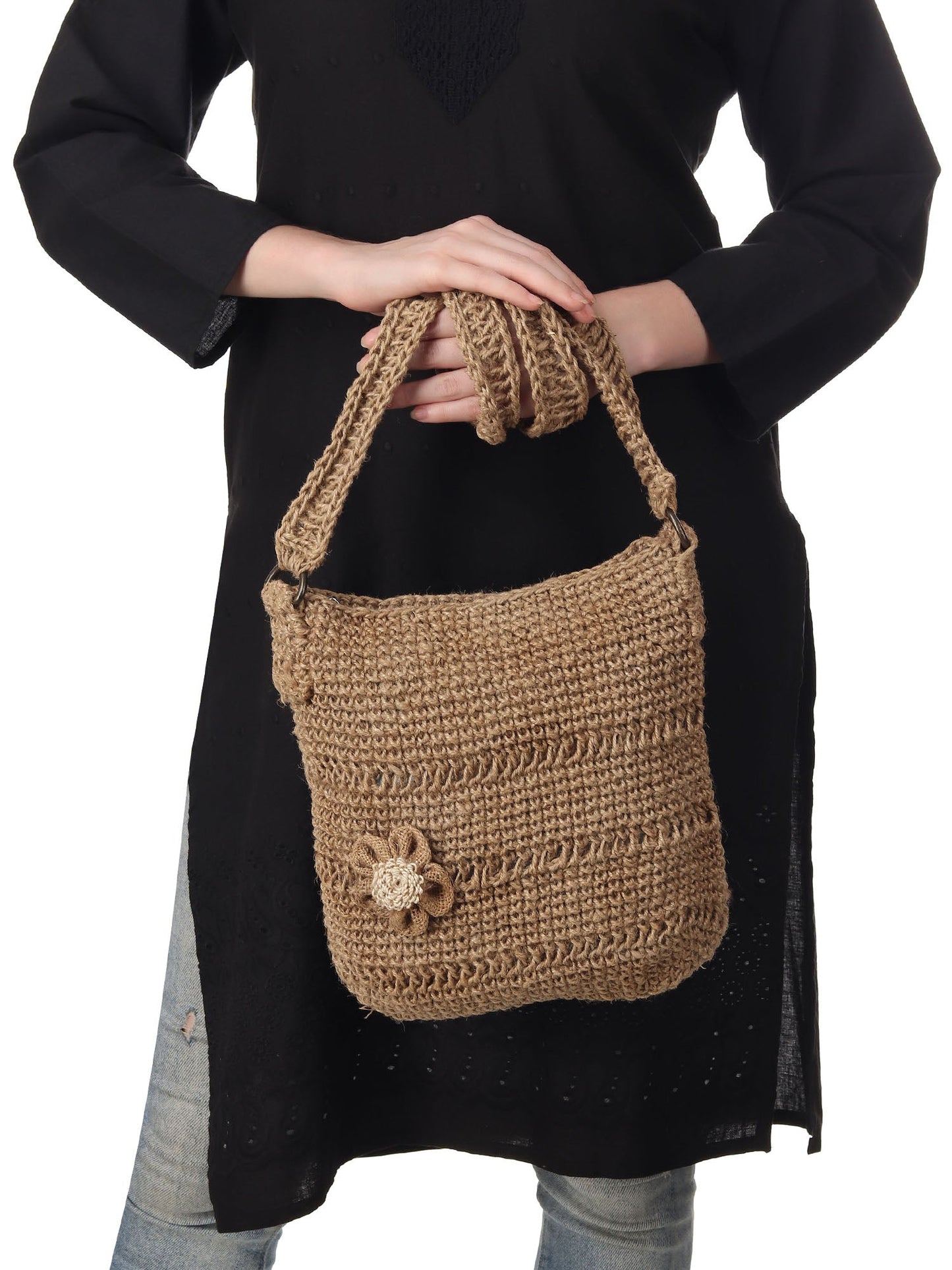 Jute Crochet Market Bag Happy Cultures