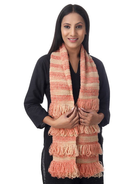 Radiant Dawn Frilled Scarf Happy Cultures
