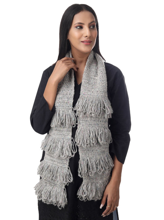 Subtle Charisma Frilled Scarf Happy Cultures