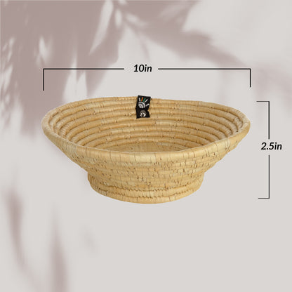 Happy Cultures 'Chantic' Basic Moonj Basket