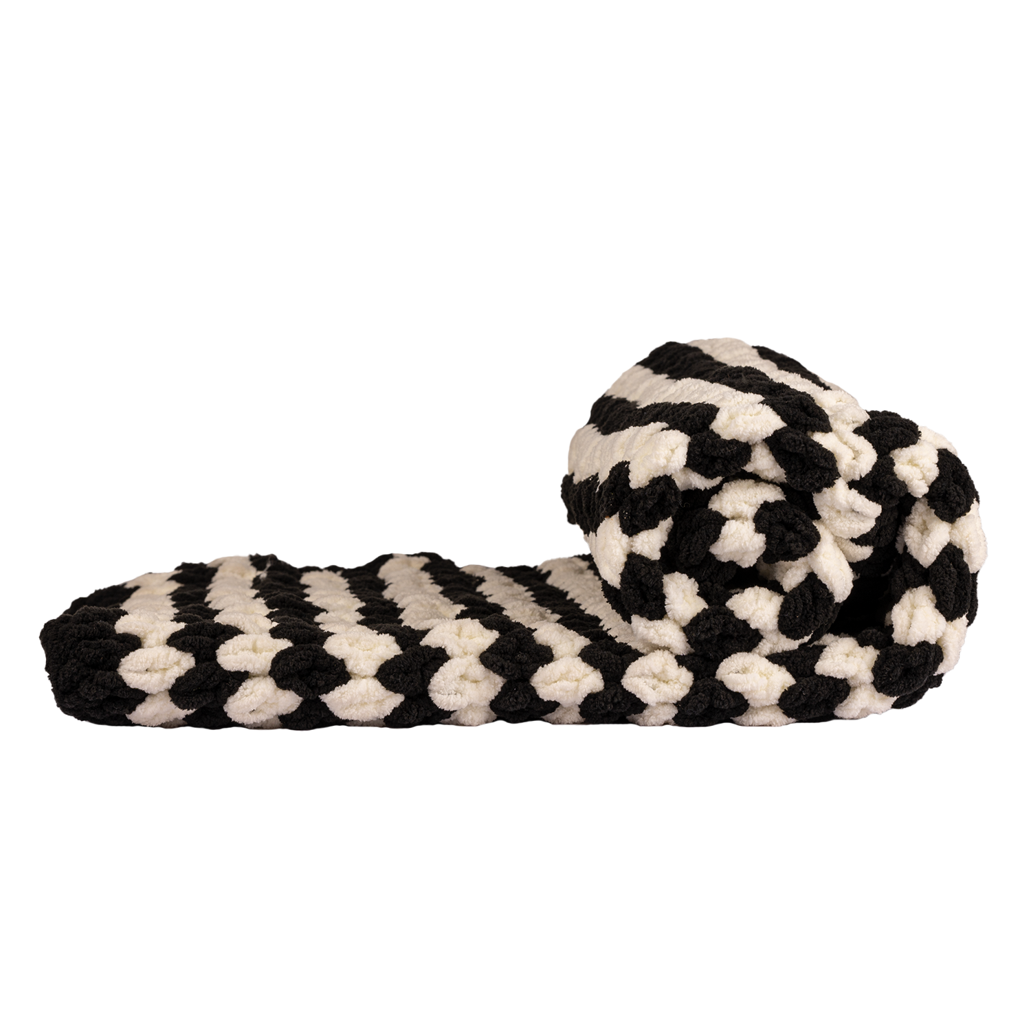 Happy Cultures Pearl Black Baby Blanket